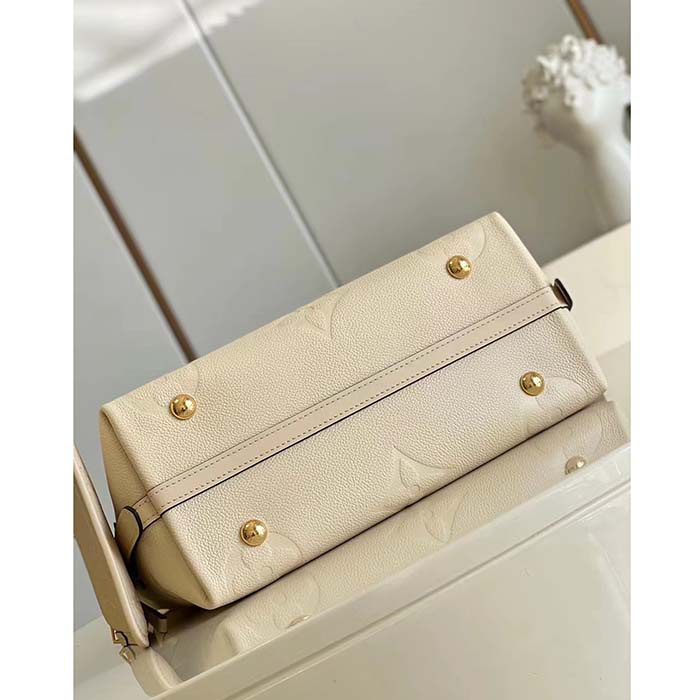 Louis Vuitton® Carryall PM Cream. Size in 2023  Best crossbody bags,  Monogrammed leather, Women handbags