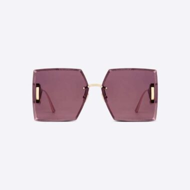 Dior Women 30 Montaigne S7U Burgundy Square Sunglasses