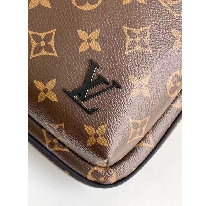 Louis Vuitton Avenue Sling Bag Monogram Macasar Saffron Orange M46718 430