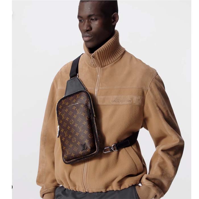 Louis Vuitton Monogram Macassar Avenue Sling Backpack - Brown