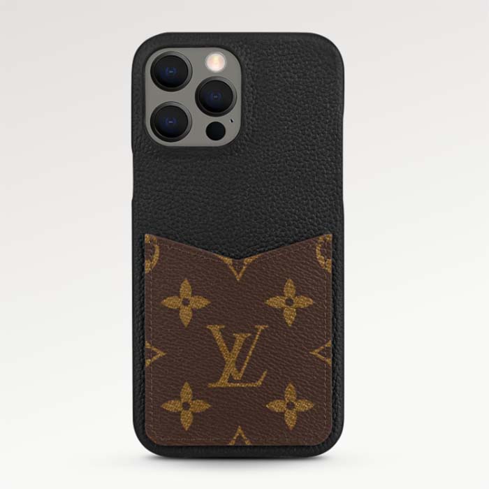 LOUIS VUITTON Monogram Empreinte Bumper Xs MAX Coque iPhone Noir LV Auth  tb493 ref.825013 - Joli Closet
