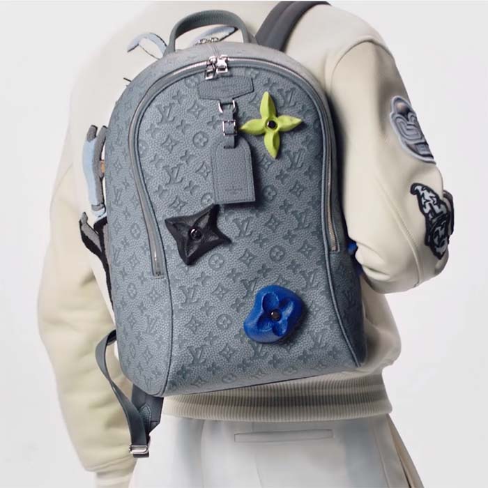 Louis Vuitton Armand Backpack Monogram Seal Cowhide Leather Bag – EliteLaza