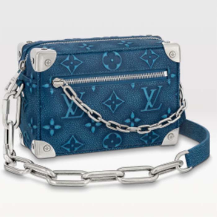 Louis Vuitton Mini Soft Trunk Denim Blue M21368 Ganebet Store quantity