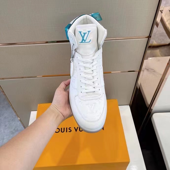 Louis Vuitton Rivoli Sneaker Boot In White