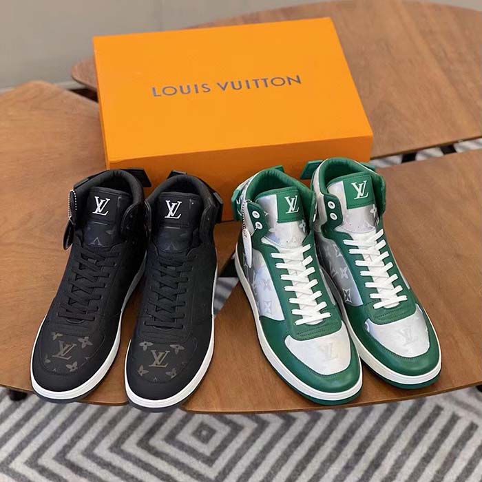 Louis Vuitton LV Monogram Canvas Combat Boots - Green Boots, Shoes -  LOU771345