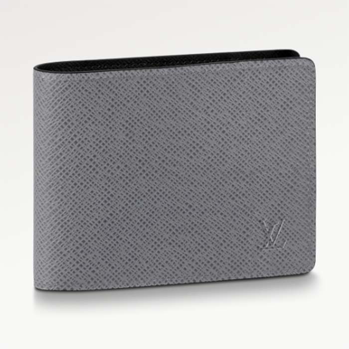 🔴 Louis Vuitton Slender Wallet - Taiga Acajou Leather
