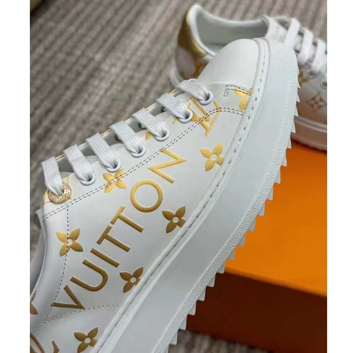 Louis Vuitton® Time Out Sneaker Gold. Size 36.0 in 2023