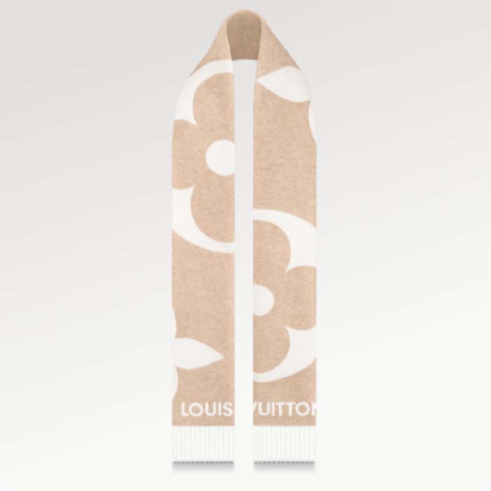 Shop Louis Vuitton 2022 SS Monogram Flower Intarsia Fur Gilet (1AA4LW) by  碧aoi