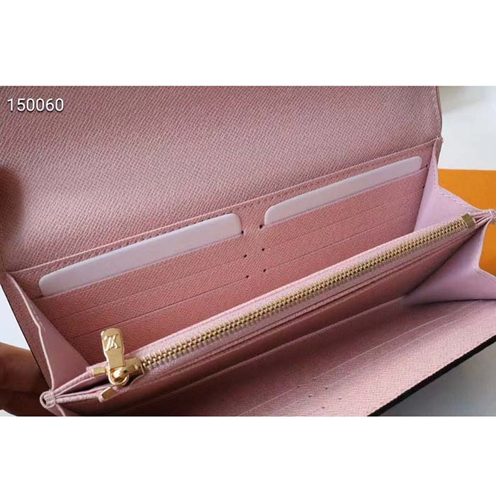Louis Vuitton Azur Canvas Sarah GM Long Wallet LV-W0107P-0004