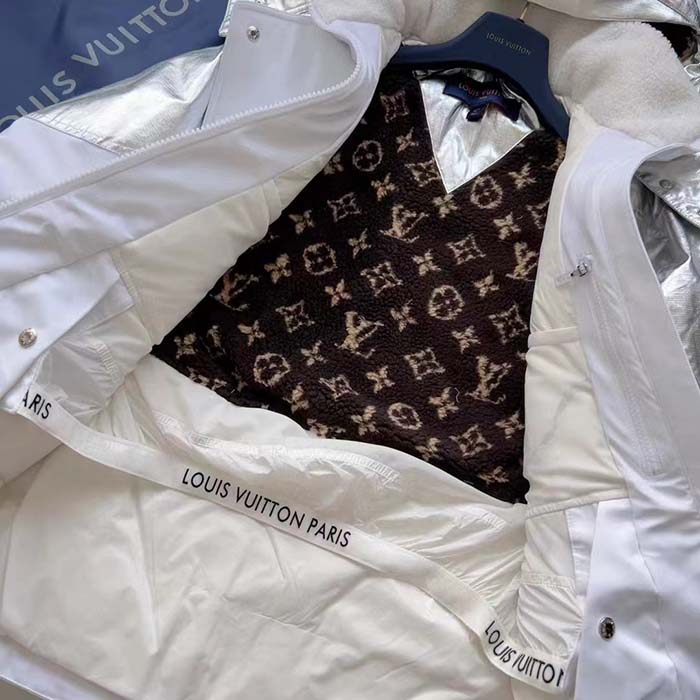 Louis Vuitton Womens Jackets 2023-24FW, White, IT36 (verification Needed)