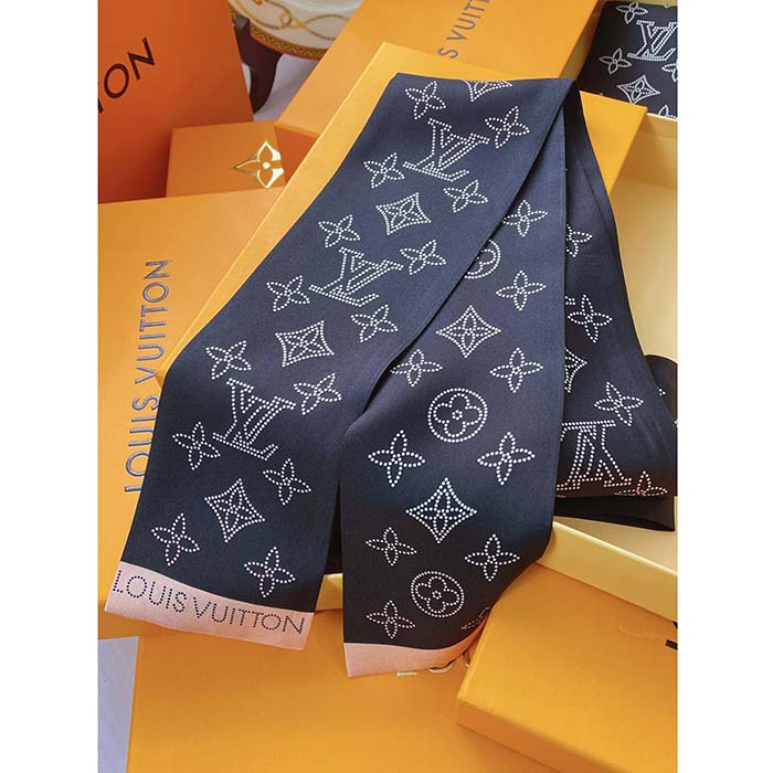 Louis Vuitton Headband Mahina Flight Mode - Blue CAPSULE Collection Silk  ref.957440 - Joli Closet