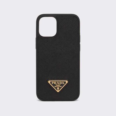 Prada Wome Saffiano Cover for IPhone-Black