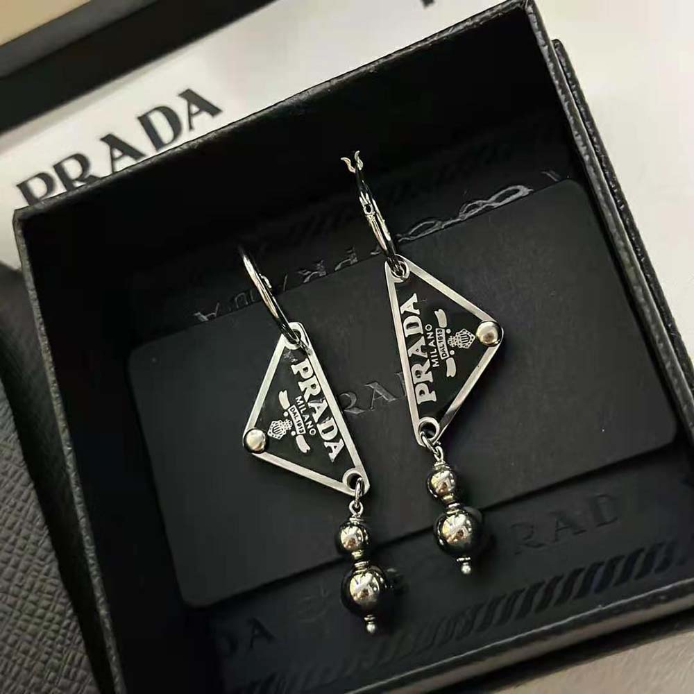 新品】PRADA スマルト ジュエリー シングルピアス noithattoz.com