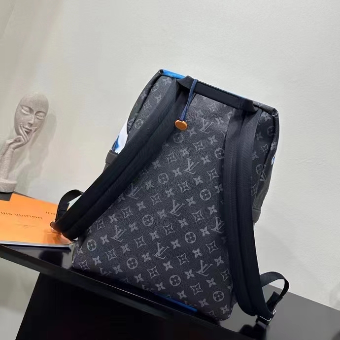 Louis Vuitton, Bags, Mens Lv Backpack Sunrise Monogram Eclipse