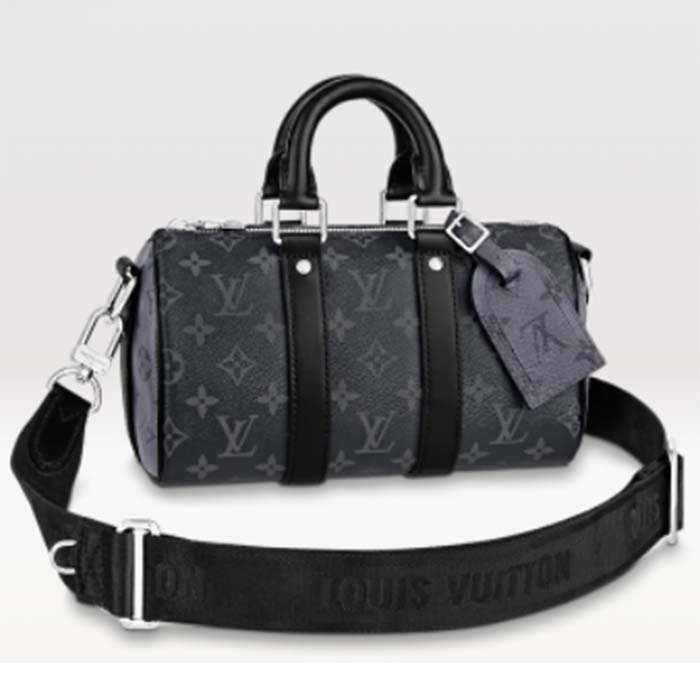 Louis Vuitton LVxYK Keepall Bandouliere Size 25 Noir M46406 Monogram Eclipse