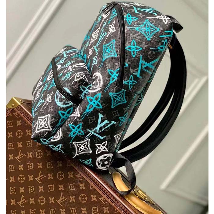 Replica Louis Vuitton Discovery Backpack In LV Graffiti Canvas M21395