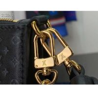 Louis Vuitton LV Women Lexington Pouch Black Monogram-Embossed Calf Leather (2)