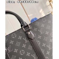 Louis Vuitton Unisex Sac Plat 24H Monogram Eclipse Coated Canvas Cowhide Leather (3)