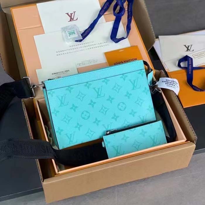 Louis Vuitton Gaston Wearable Wallet Miami Green in Coated Canvas