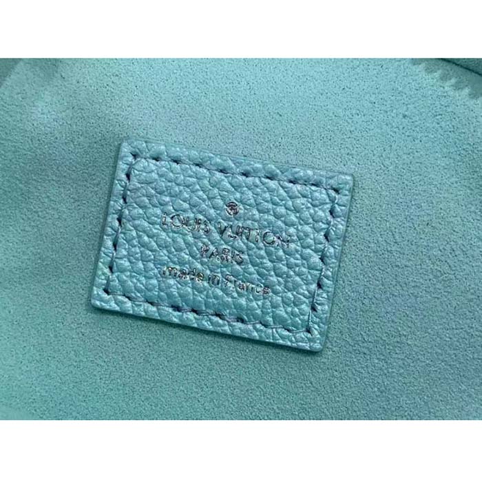 Louis Vuitton Micro Vanity Pearly Lagoon Turquoise in Monogram Empreinte  Embossed Supple Grained Cowhide Leather with Silver-tone - US