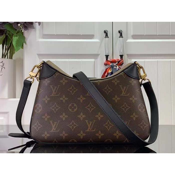 Louis Vuitton LV Twinny Monogram Reverse in Coated Canvas with