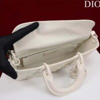 Dior Women CD Medium D-Joy Bag Latte Cannage Calfskin Diamond Motif (1)