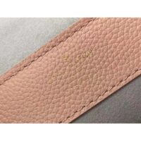 Louis Vuitton LV Women Lockme Ever Mini Handbag Pink Grained Calf Leather (1)