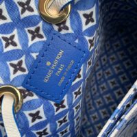 Louis Vuitton Women LV Néonoé BB Blue Monogram Coated Canvas Textile Lining (1)