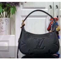 Louis Vuitton LV Women Mini Moon Black Monogram Empreinte Embossed Supple Grained Cowhide Leather (9)