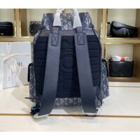 Dior Unisex CD Hit The Road Backpack Navy Blue CD Diamond Canvas (5)