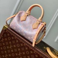 Louis Vuitton LV Women Seedy Bandoulière 20 Pink Monoglam Rose Monoglam Coated Canvas (11)