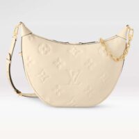 Louis Vuitton LV Women Loop Hobo Cream Monogram Empreinte Embossed Grained Cowhide Leather (2)