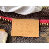 Louis Vuitton LV Women Nano Speedy Bag Pink Monogram Coated Canvas Cowhide Leather (3)