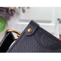 Louis Vuitton LV Women OnTheGo East West Black Embossed Grained Cowhide Leather (8)