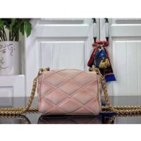 Louis Vuitton LV Women Pico GO-14 Pink Lamb Leather Lambskin Cowhide Leather (15)