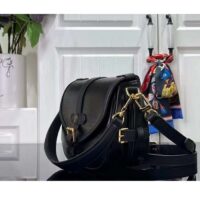 Louis Vuitton Women LV Saumur BB Black Epi Grained Cowhide Leather (9)