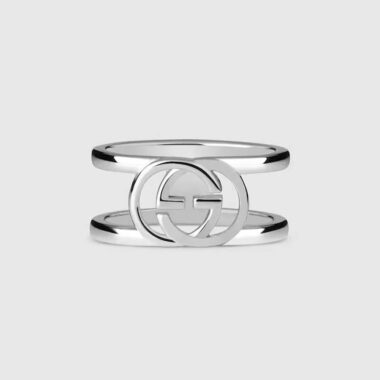 Gucci Women Interlocking G Wide Open Band