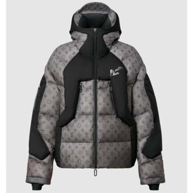 Louis Vuitton Men LV 2054 Heat Reactive Puffer Polyester Anthracite Regular Fit