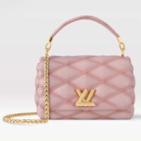 Louis Vuitton LV Women GO-14 MM Rosabella Pink Lambskin Cowhide-Leather M24465
