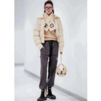 Louis Vuitton LV Women SKI Over The Moon Cream Brown Shearling Cowhide-Leather Textile Lining (9)