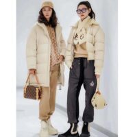 Louis Vuitton LV Women SKI Over The Moon Cream Brown Shearling Cowhide-Leather Textile Lining (9)