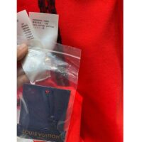 Louis Vuitton LV Women Sporty Mesh Accent Dress Bright Red Black Regular Fit (12)