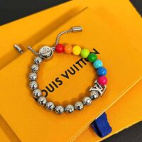 Louis Vuitton Men LV Beads Bracelet (1)