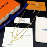 Louis Vuitton Men LV Floragram Necklace (1)