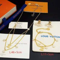 Louis Vuitton Men LV Floragram Necklace (1)