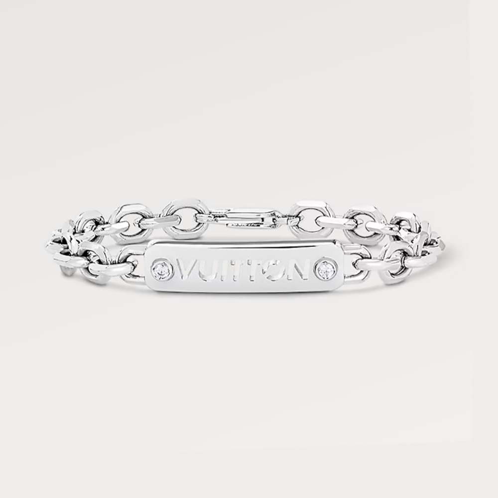 Louis Vuitton Men LV ID Bracelet