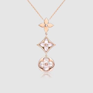 Louis Vuitton Women Color Blossom Lariat Necklace