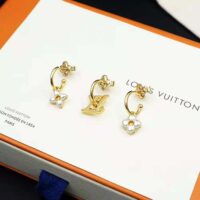 Louis Vuitton Women LV Floragram Earrings (1)