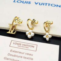 Louis Vuitton Women LV Floragram Earrings (1)