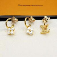 Louis Vuitton Women LV Floragram Earrings (1)